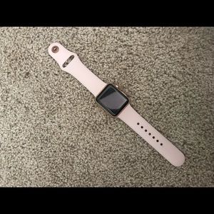 Series 3 rose gold Apple Watch